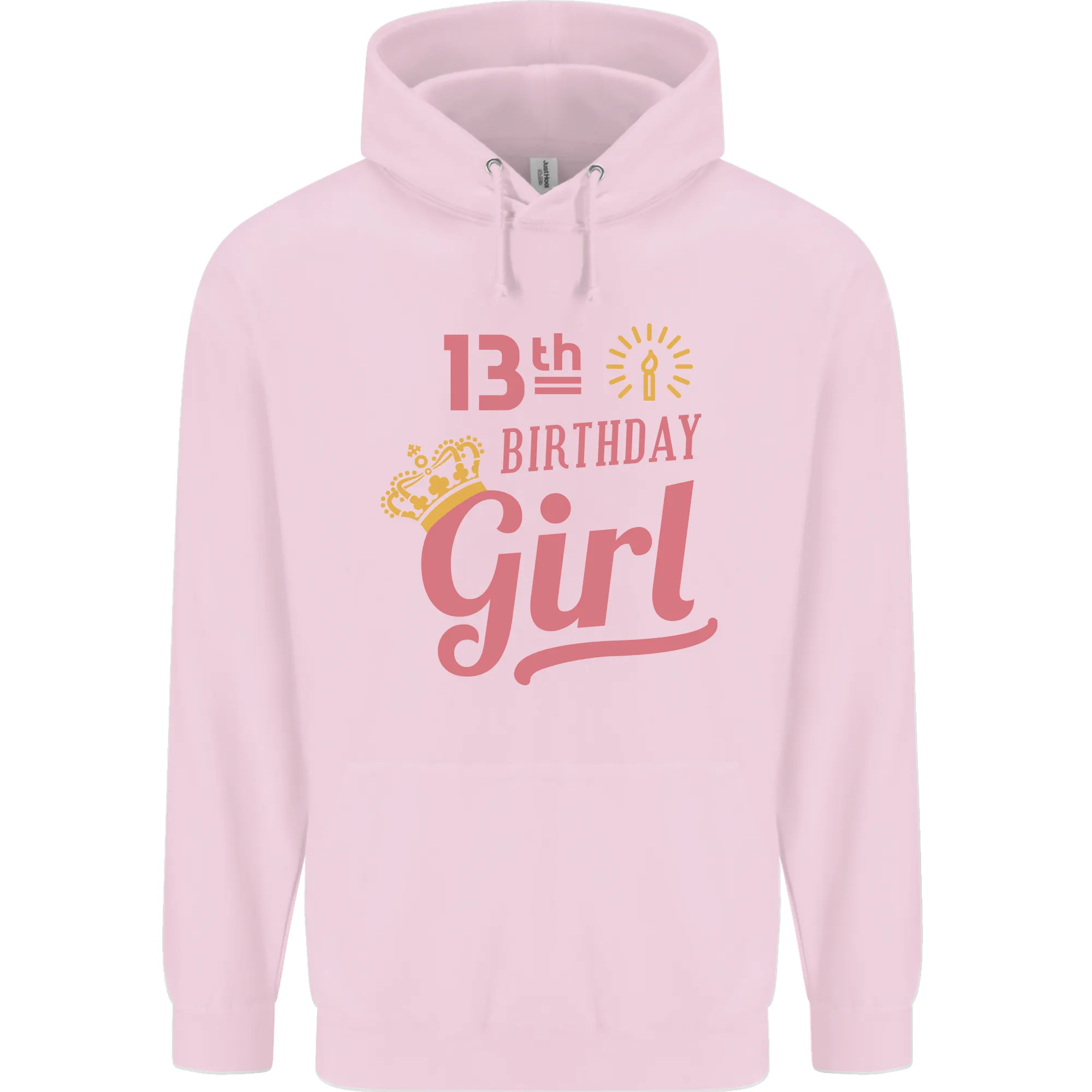 13th Birthday Girl 13 Year Old Princess Childrens Kids Hoodie