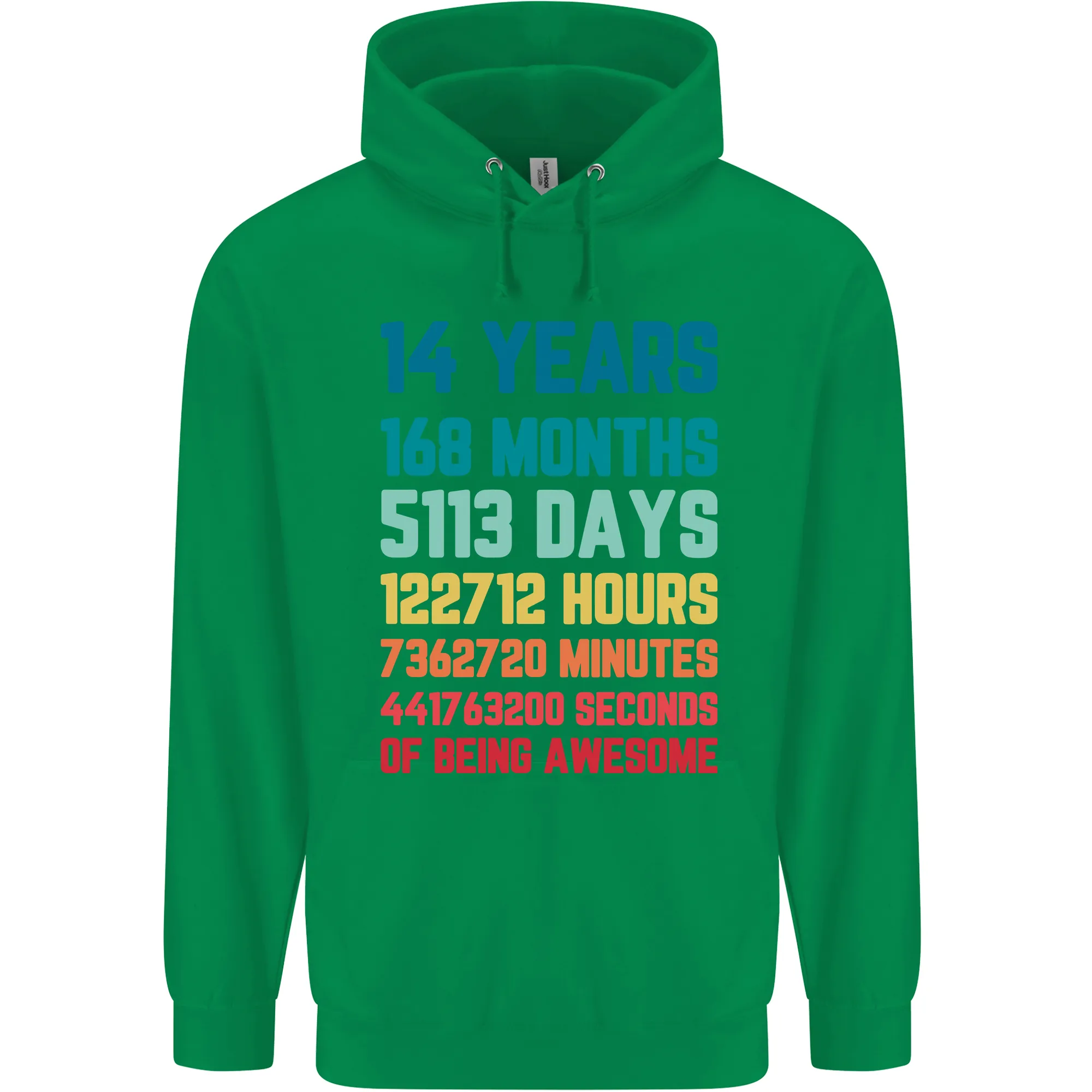 14th Birthday 14 Year Old Childrens Kids Hoodie