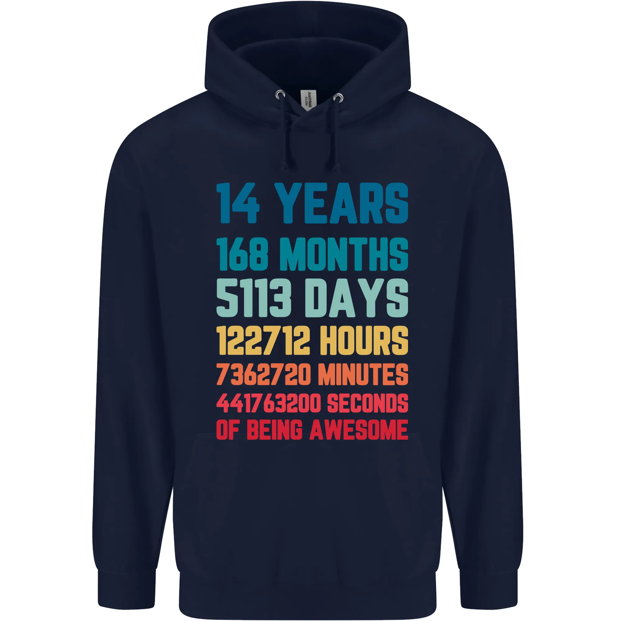 14th Birthday 14 Year Old Childrens Kids Hoodie