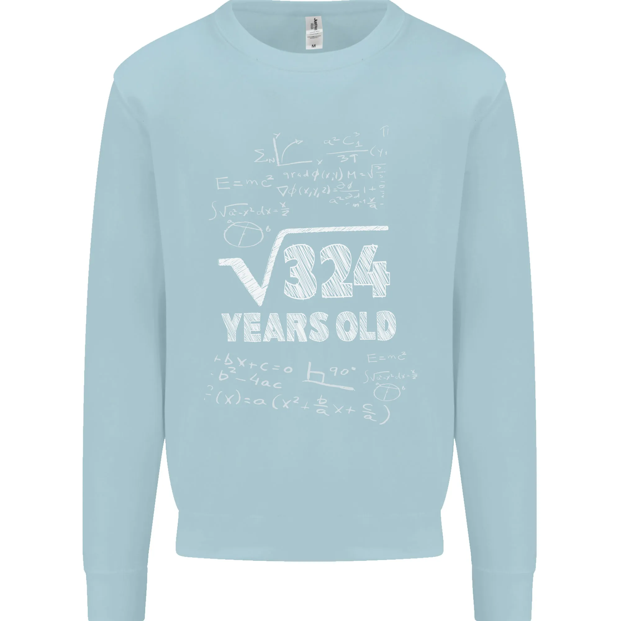 18th Birthday 18 Year Old Geek Funny Maths Mens Sweatshirt Jumper