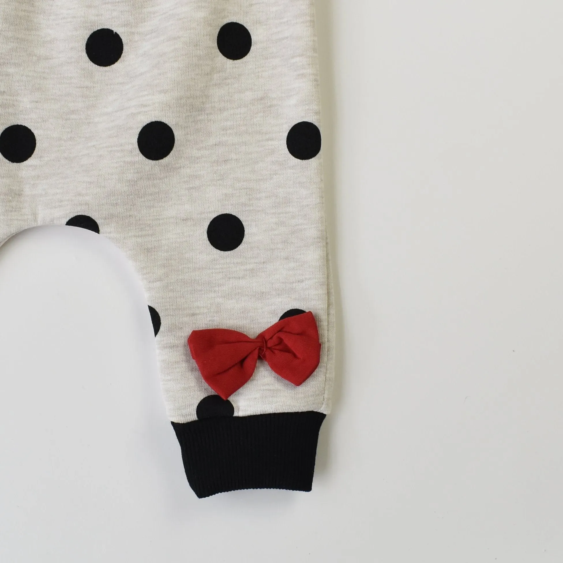 Adorable Polka Dots Hoodie Set