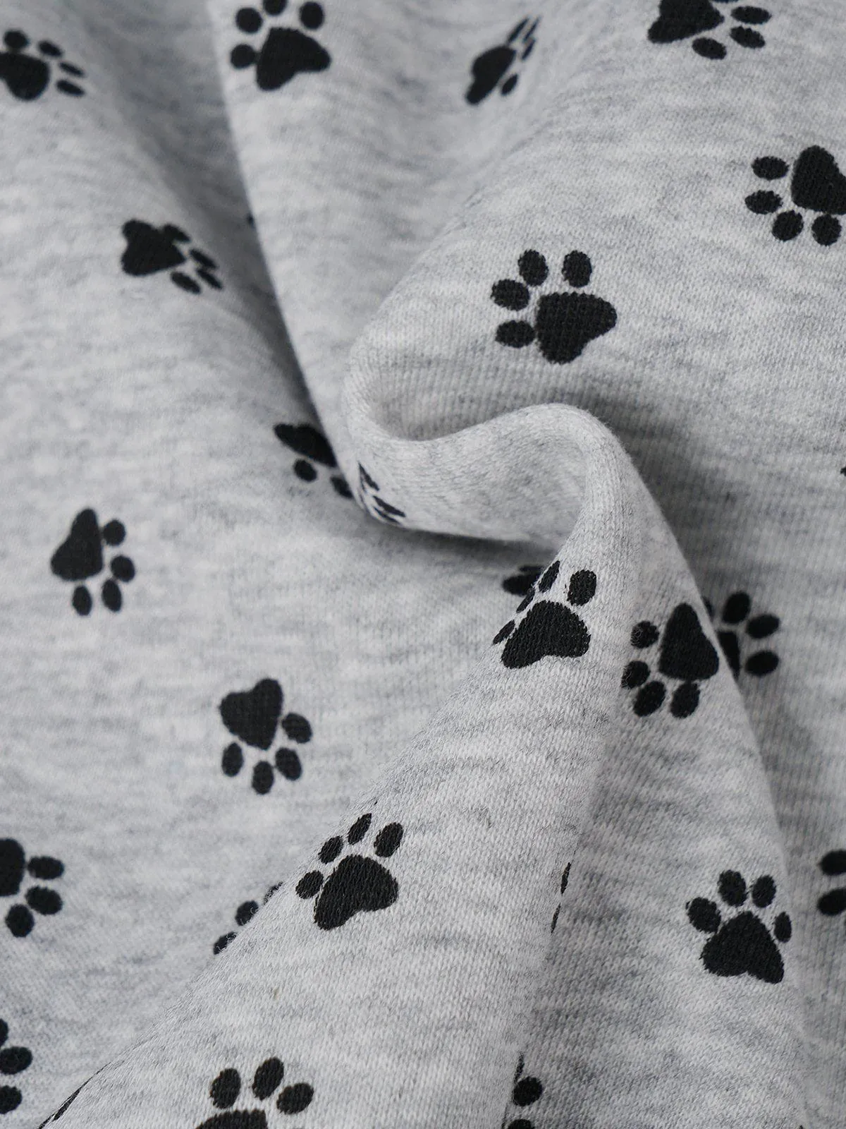 Aelfric Eden Dog Paw Full Print Zip Up Hoodie