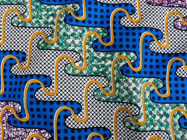 African Cotton Print - Jovial