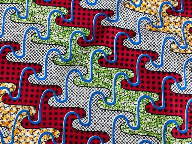 African Cotton Print - Jovial