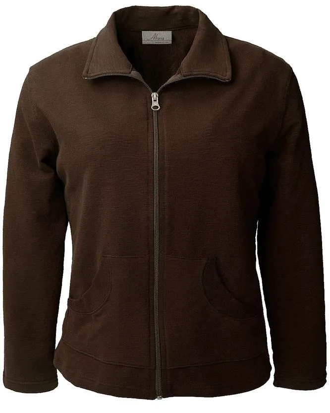 AKWA Ladies' Lightweight Slub Terry Jacket