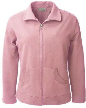 AKWA Ladies' Lightweight Slub Terry Jacket