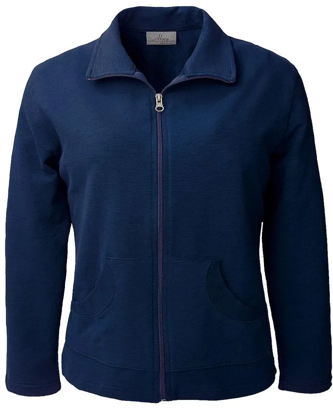 AKWA Ladies' Lightweight Slub Terry Jacket