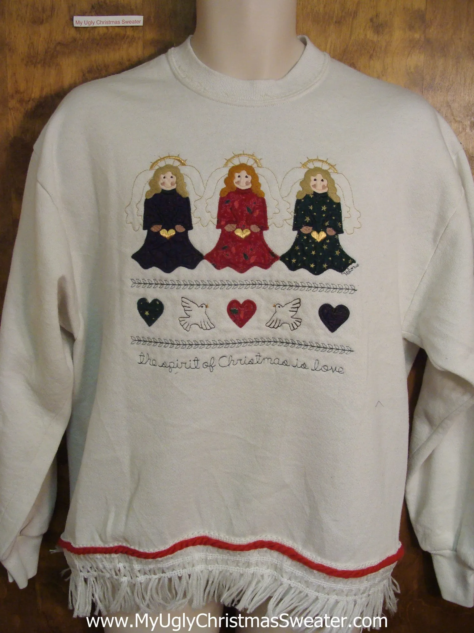 Angels Cute Christmas Sweatshirt