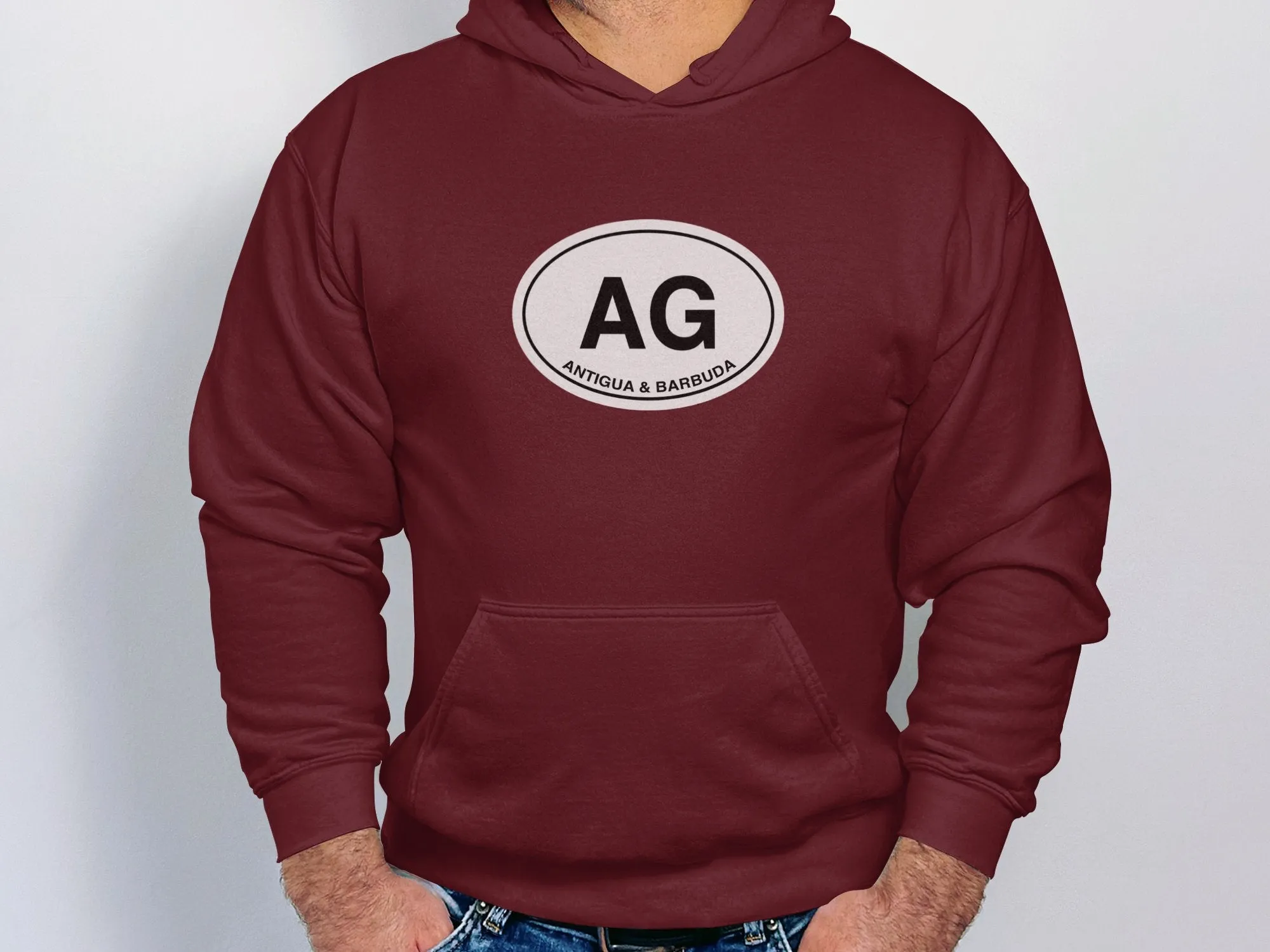 Antigua Mens Hoodie - Celebrate Island Paradise in Style