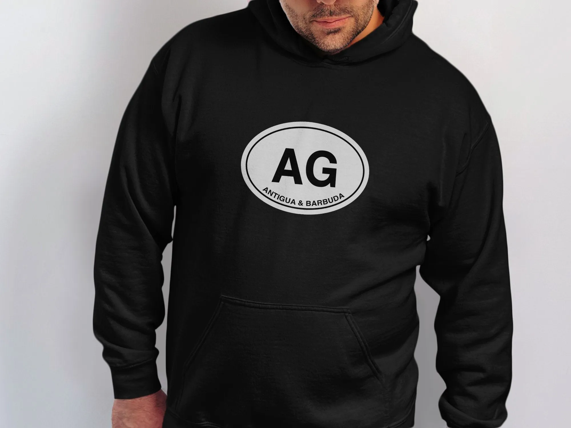 Antigua Mens Hoodie - Celebrate Island Paradise in Style