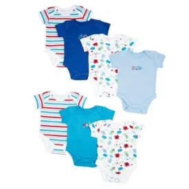 Baby Boys Print Bodysuit - 7 Pack