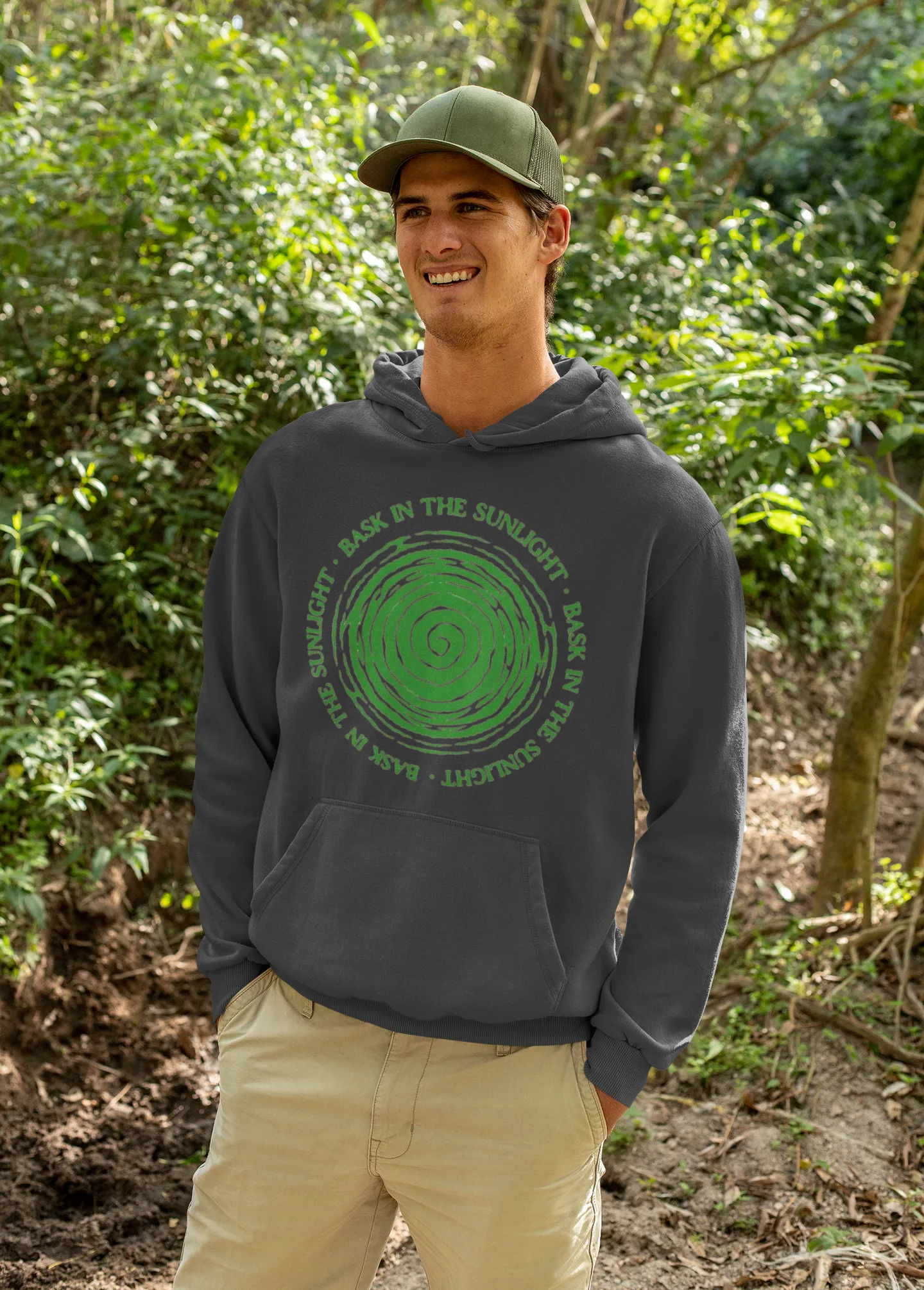 Bask In the Sunlight Pullover Hoodie Sweatshirt