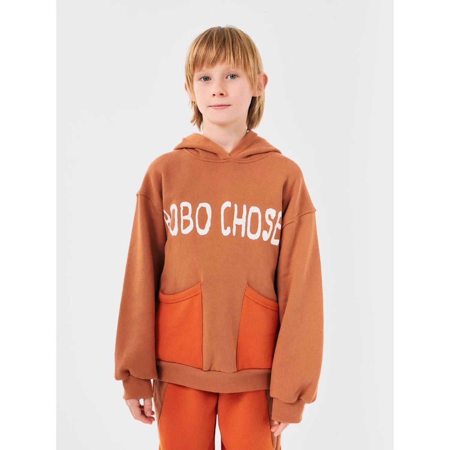 Bobo Choses Brown Bobo Choses Shadow Hoodie