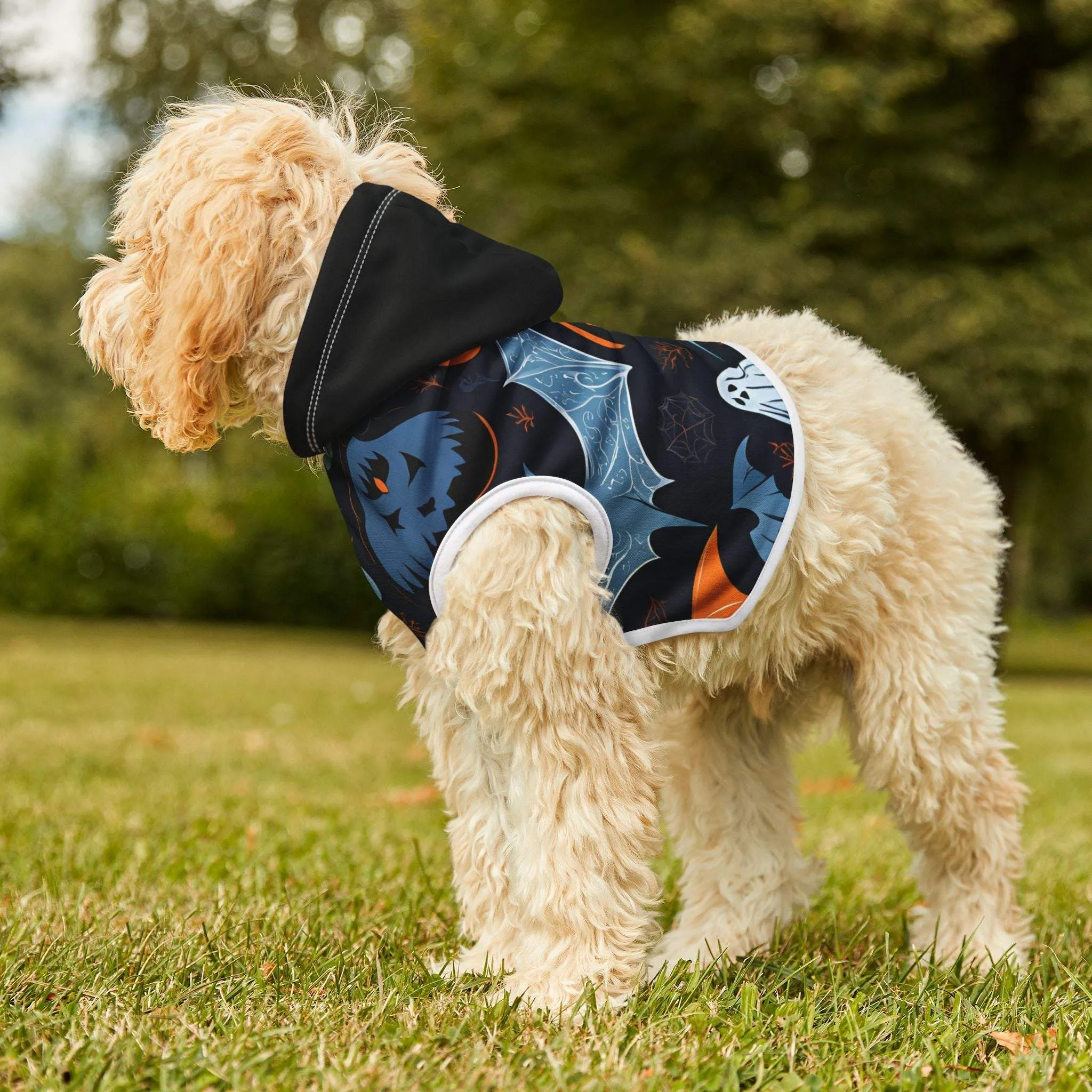 Boo Pet Halloween Scary Hoodie