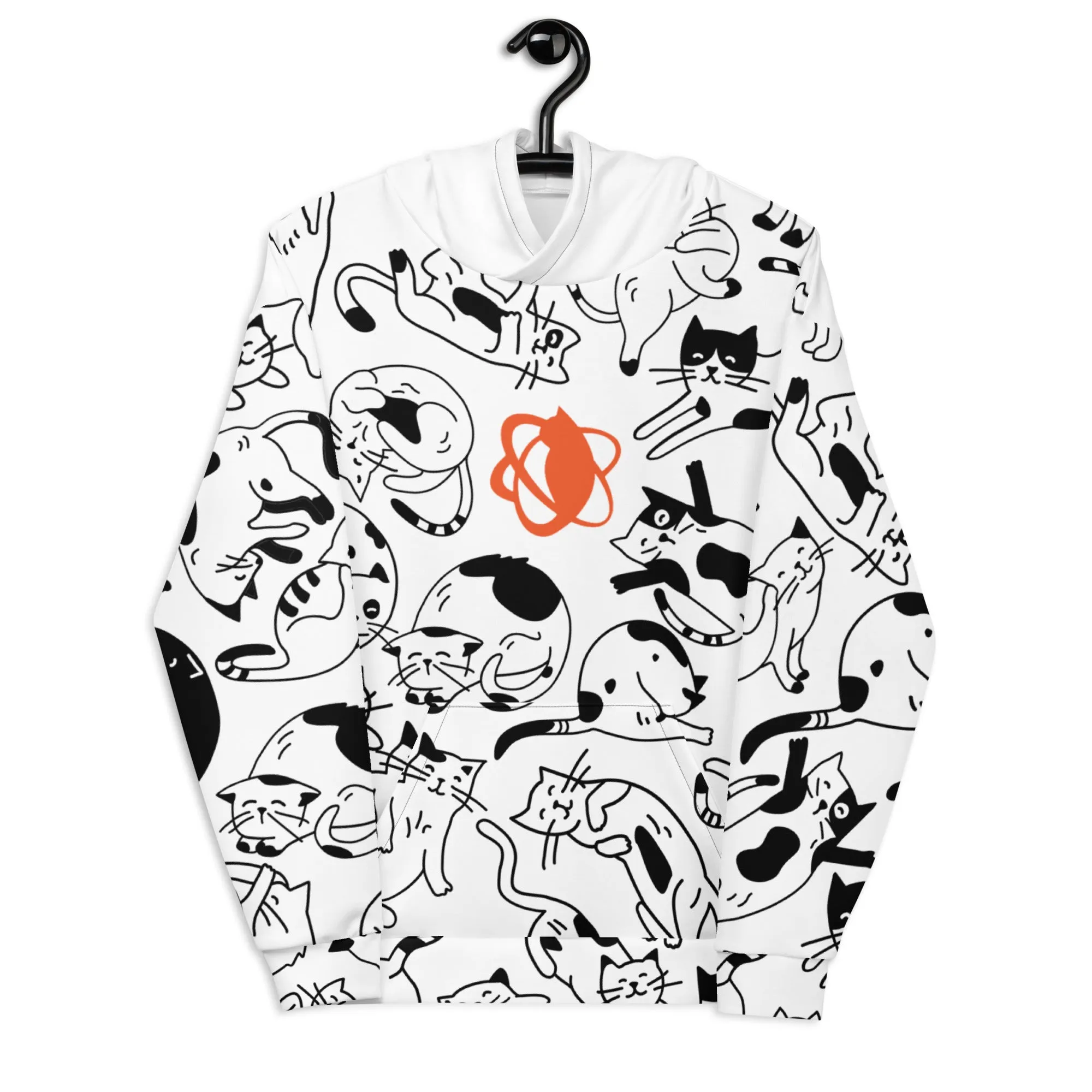 Cats! All over! Unisex Hoodie