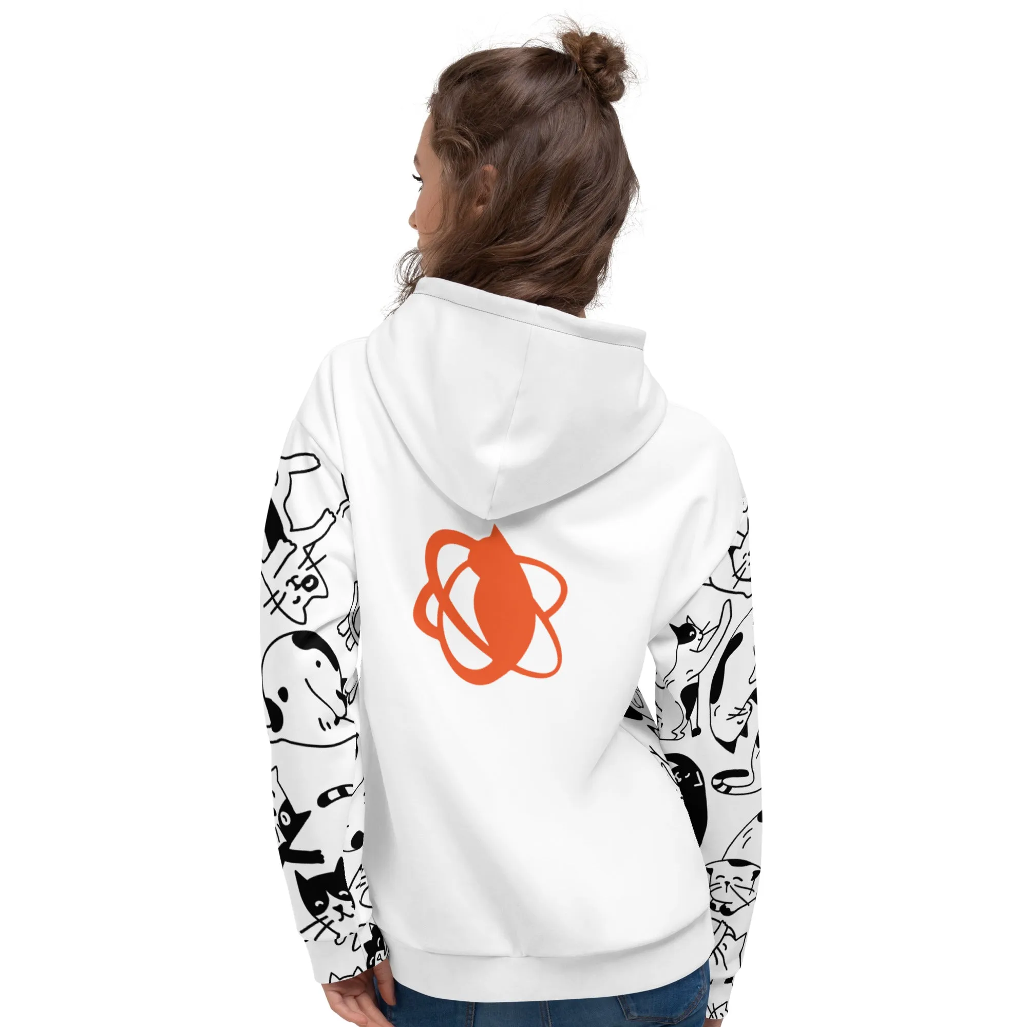 Cats! All over! Unisex Hoodie