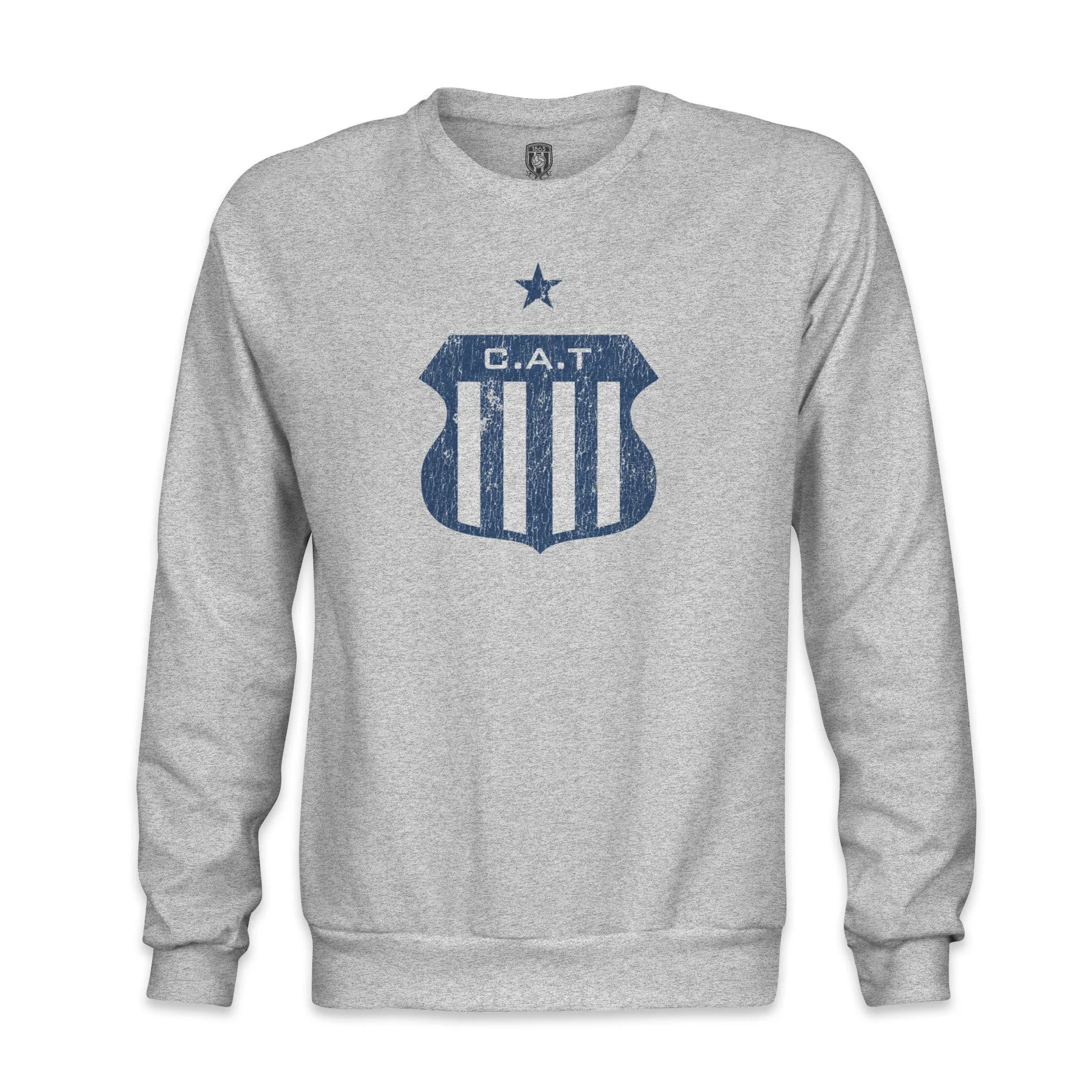 Club Atletico Talleres Color Badge Crewneck Sweatshirt - Grey