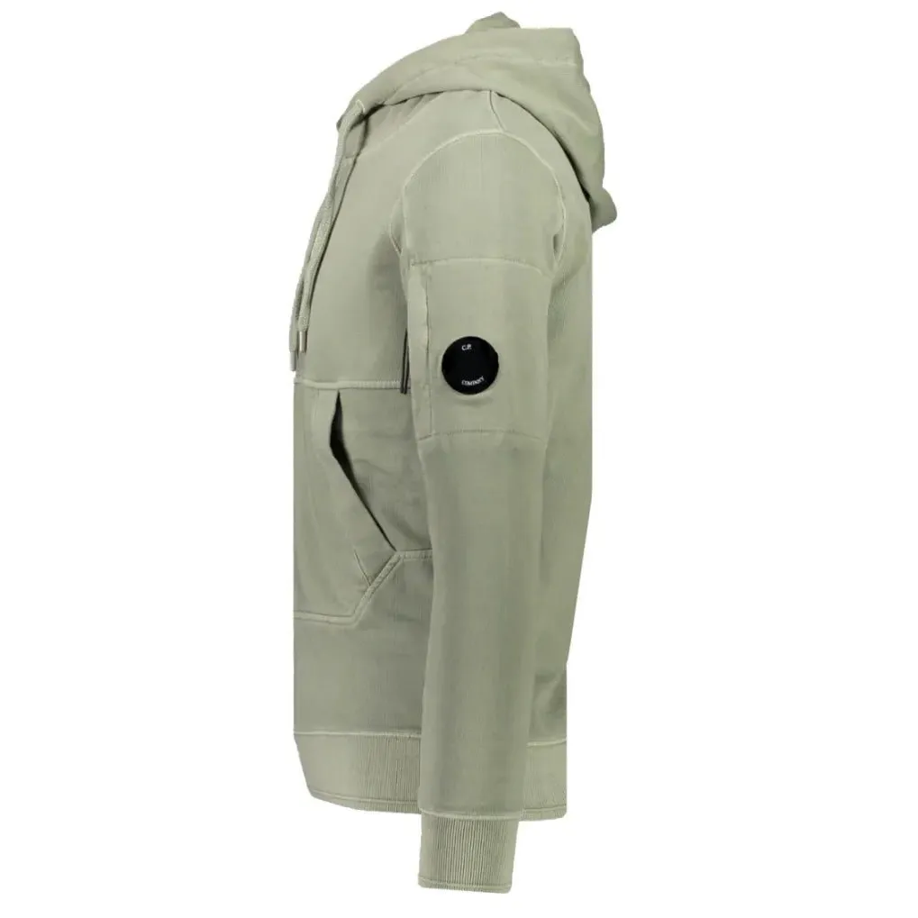 CP COMPANY Lens Cotton Fleece Olive