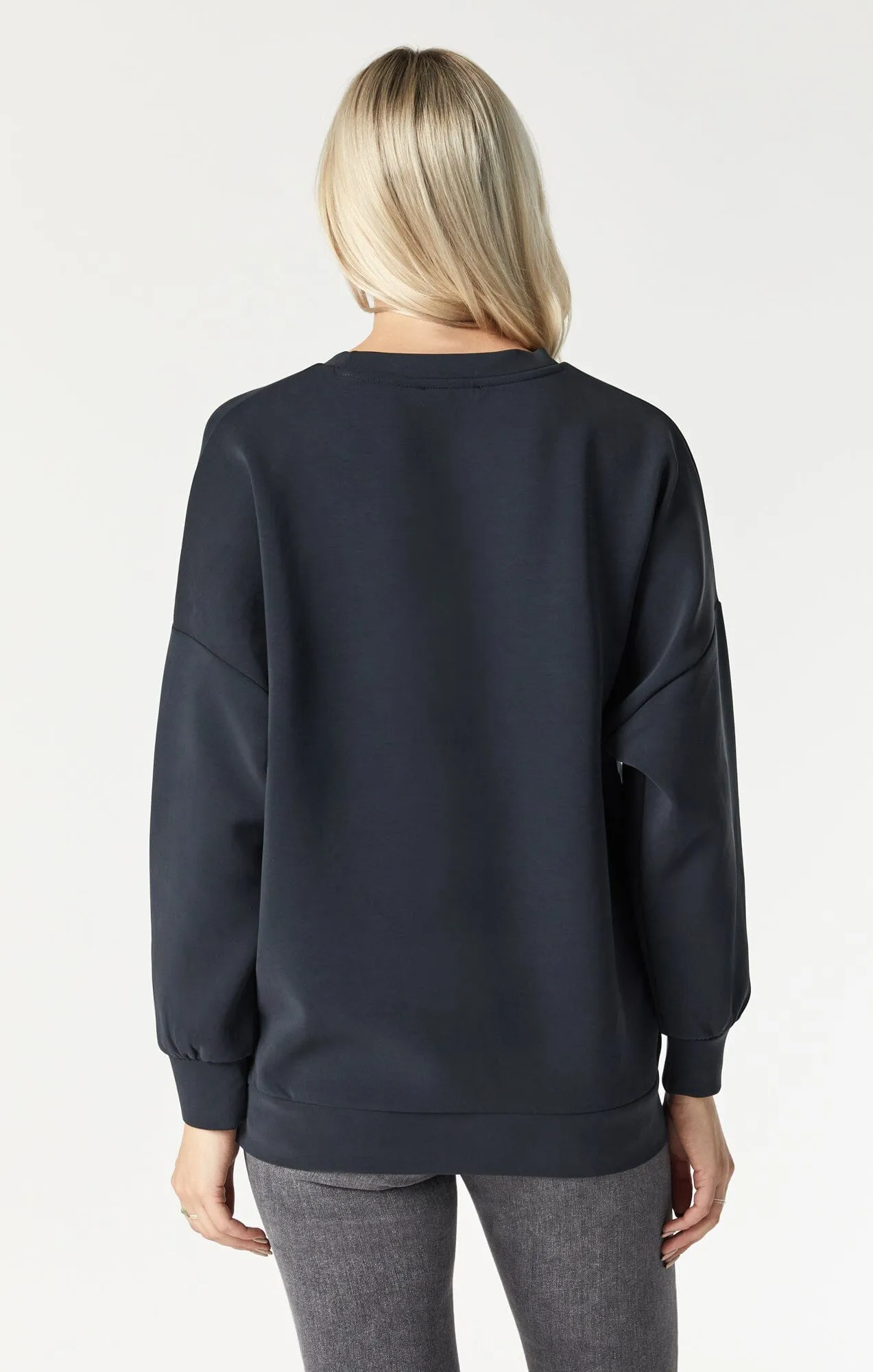 CREWNECK SWEATSHIRT IN BLACK