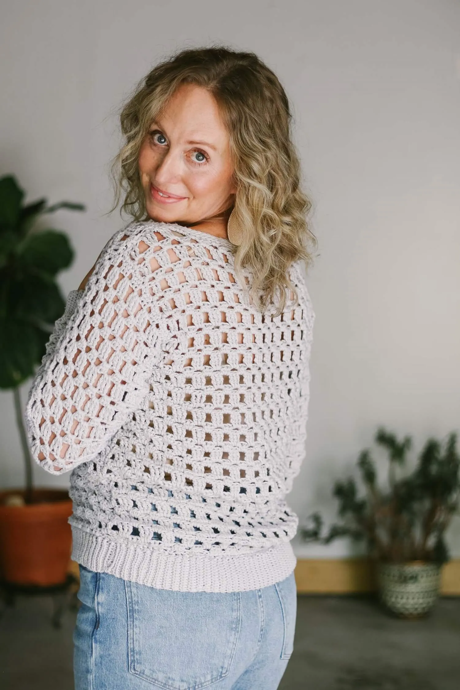 Crochet Kit - Lattice Luxe Pullover