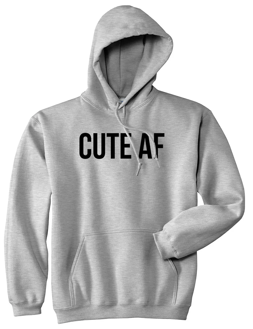 Cute AF Mens Pullover Hoodie