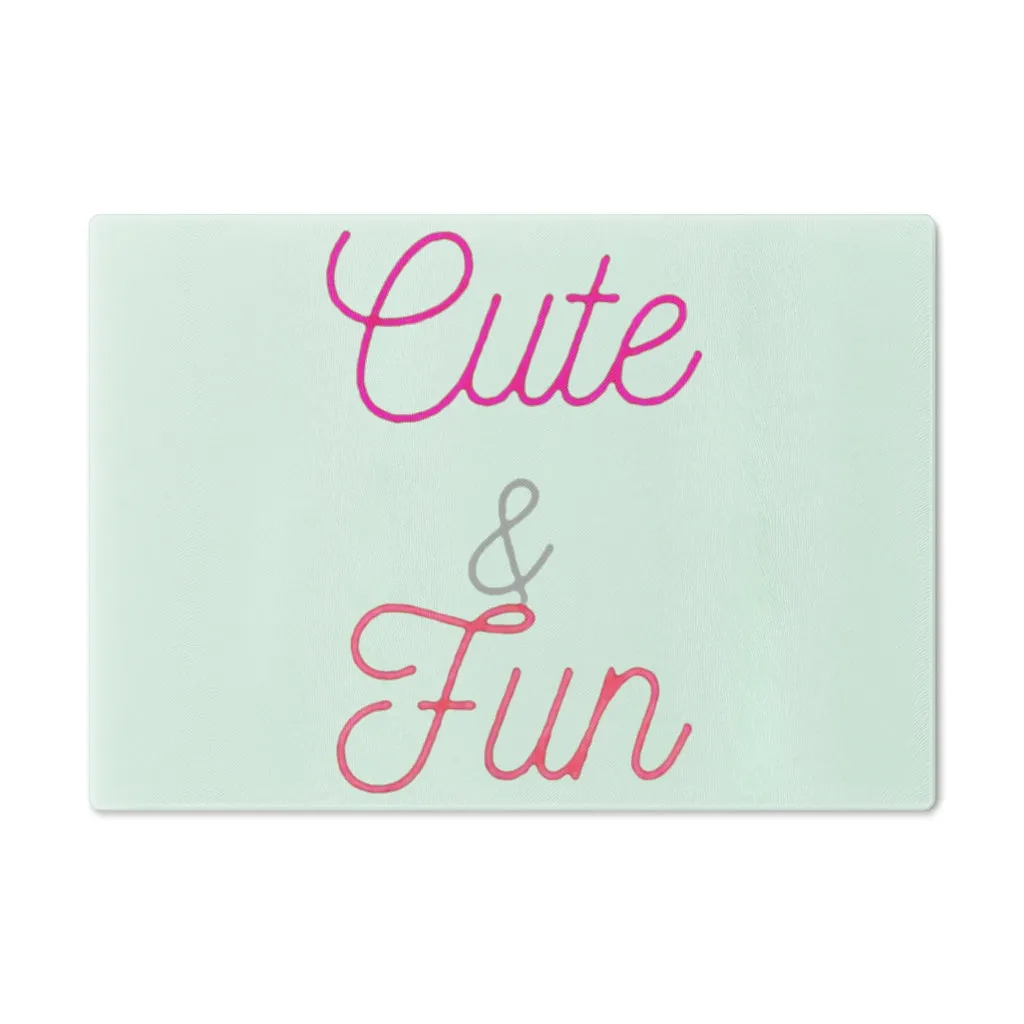 Cute and Fun Cutting Board