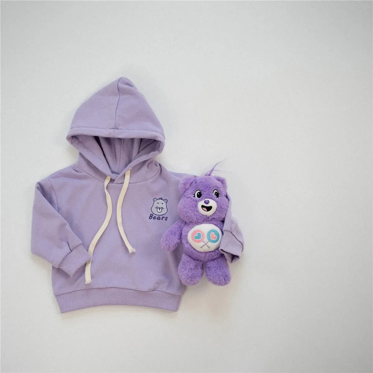 Cute Little Bear Casual Hoodie