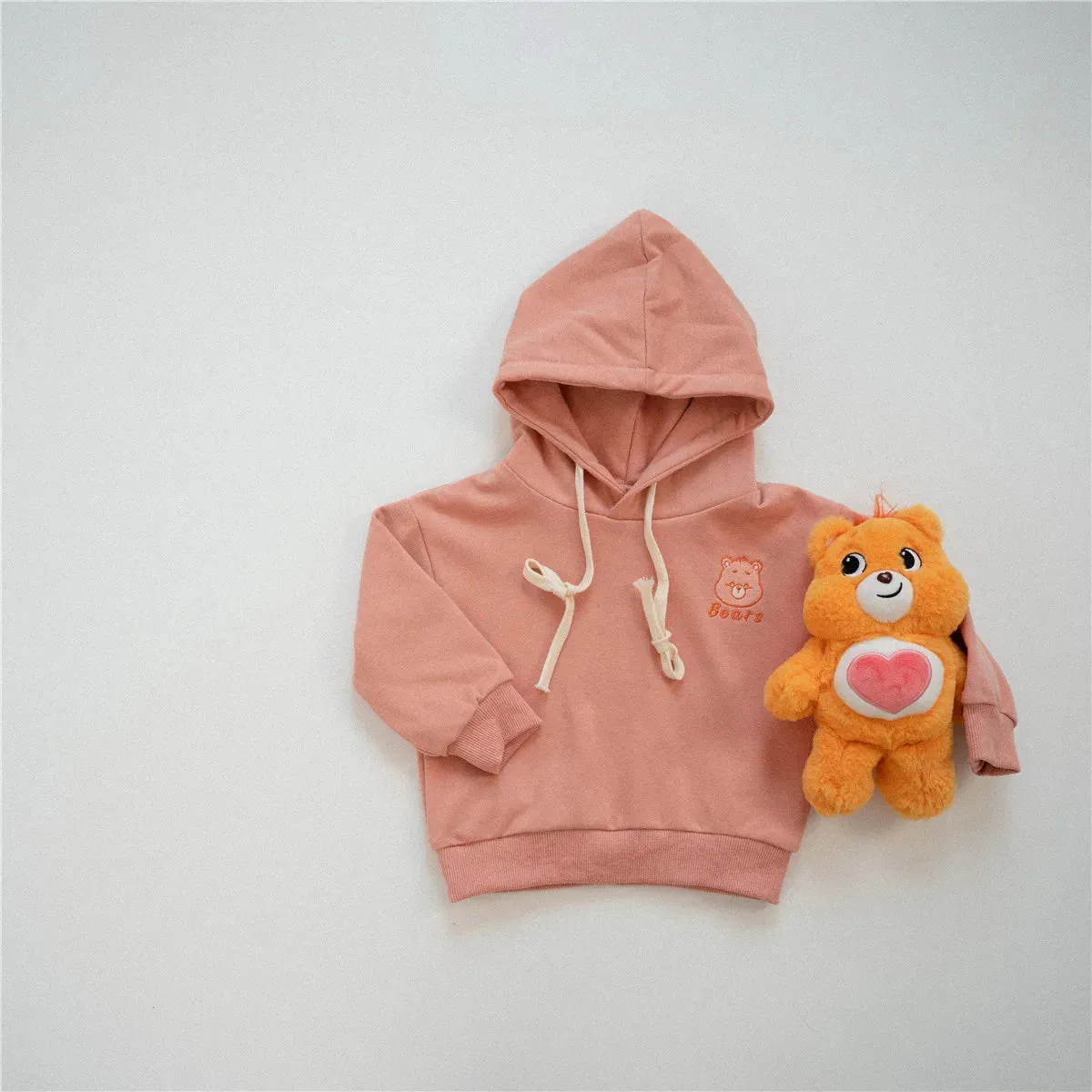 Cute Little Bear Casual Hoodie