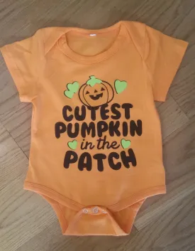 Cutest Pumpkin Bodysuit