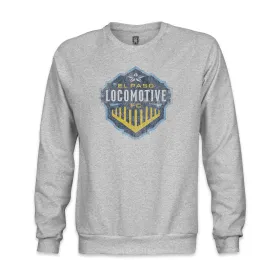 El Paso Locomotive FC Color Badge Crewneck Sweatshirt - Grey