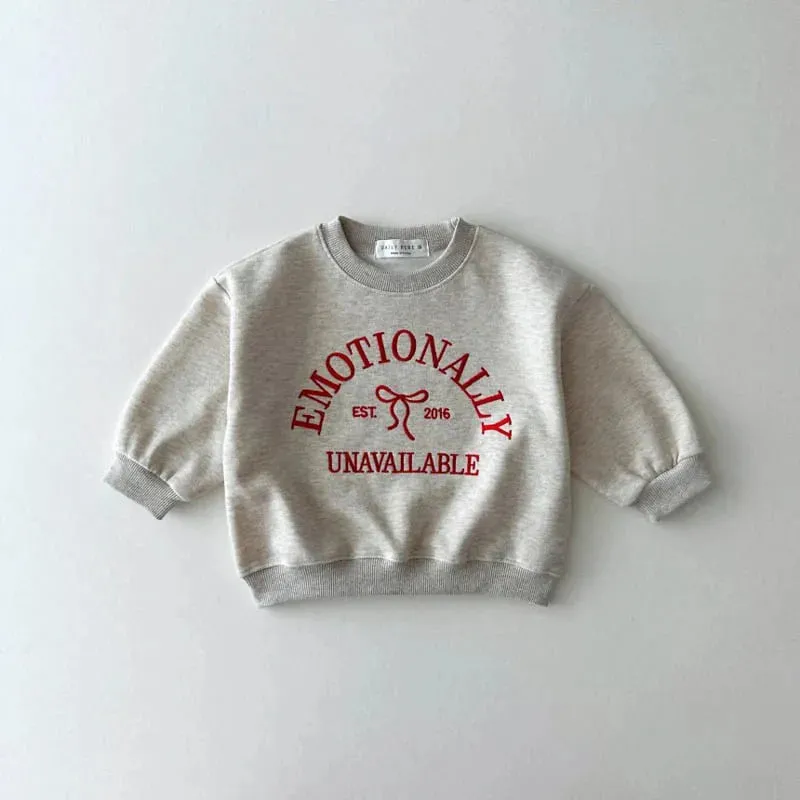 'Emotionally Unavailable' Sweatshirt