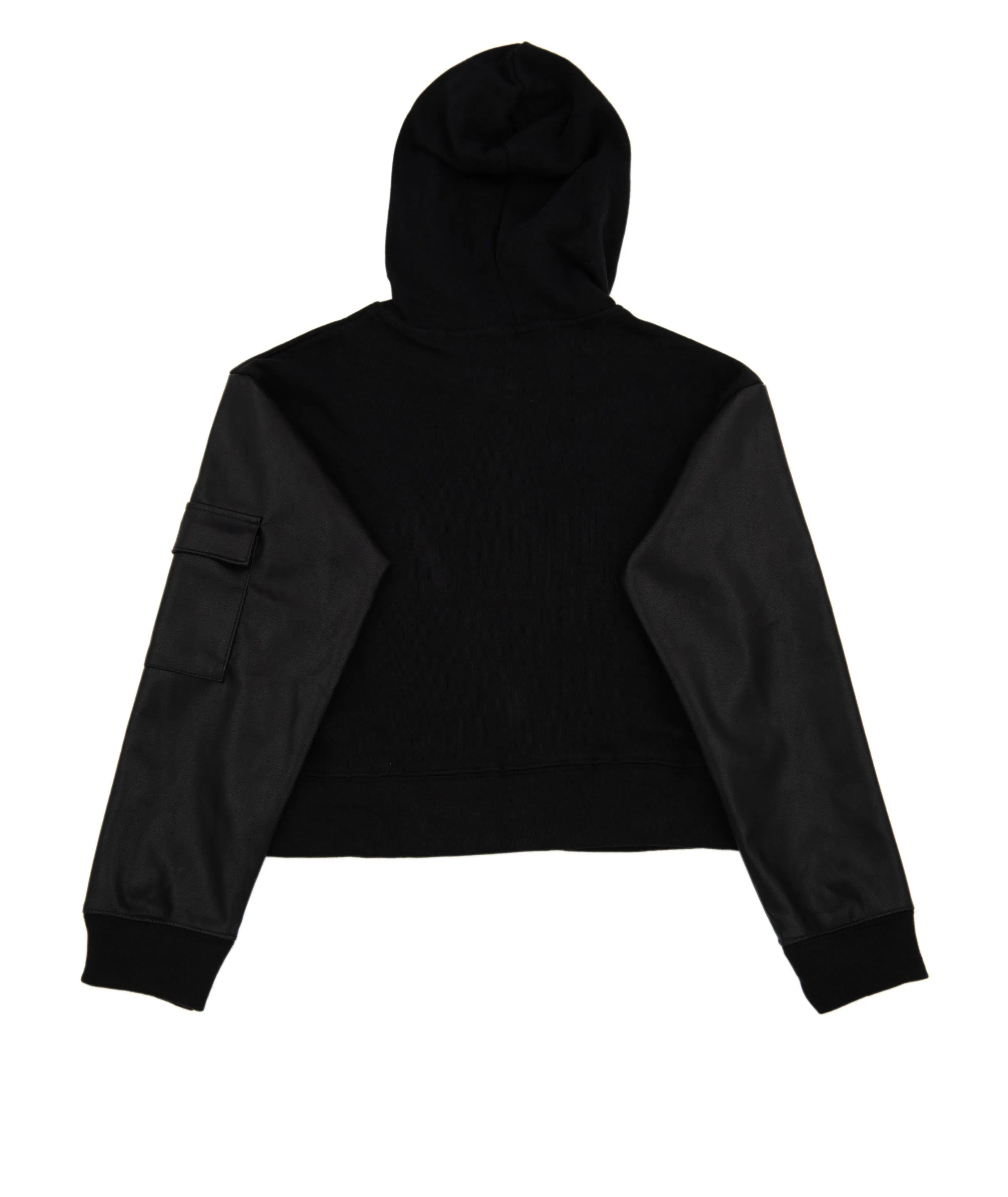 FBZ Girls Pleather Cargo Sweatshirt