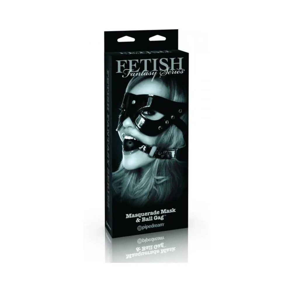 Fetish Fantasy Limited Edition Masquerade Mask and Ball Gag