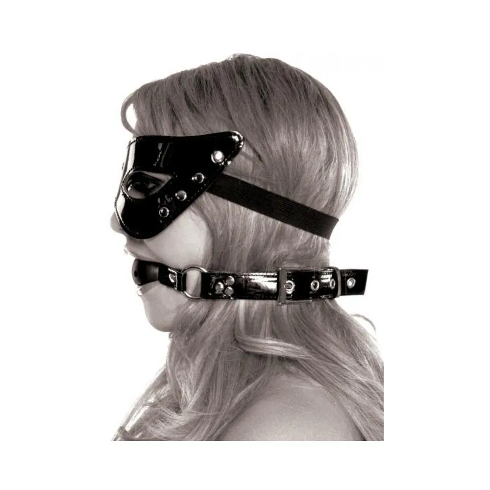 Fetish Fantasy Limited Edition Masquerade Mask and Ball Gag