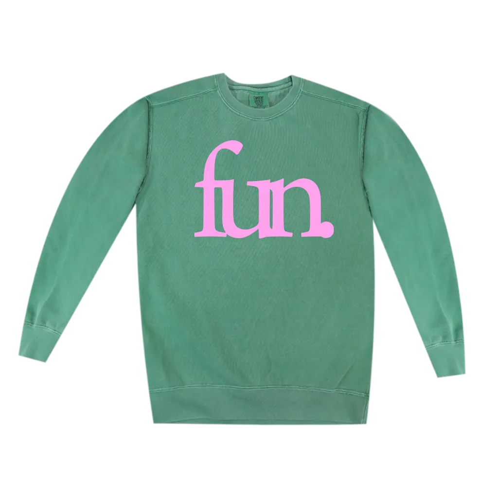 Fun. Seafoam Sweatshirt