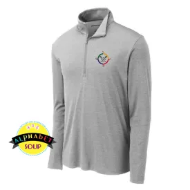 FZ United GIRLS High School Lacrosse Sport Tek Performance half zip Pullover