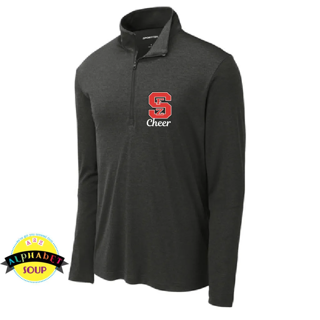 FZS Bulldogs Cheer Sport Tek Performance Half Zip Pullover