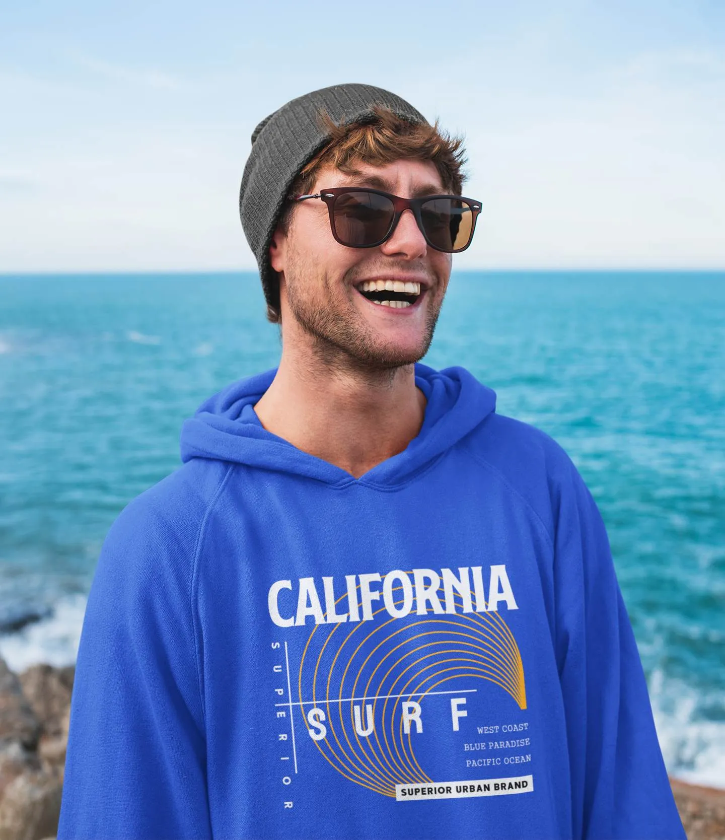 Graphic Gym Hoodies – California Surf Design