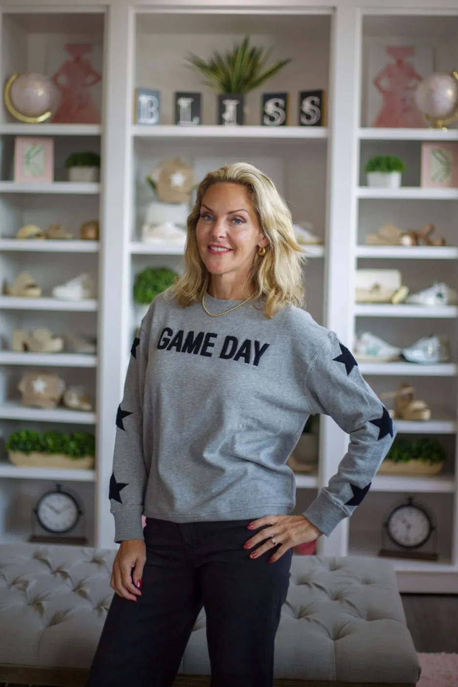 Grey Game Day Sweatshirt