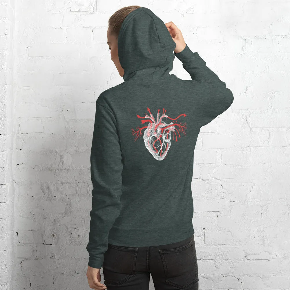 Heart Blood Flow Hoodie