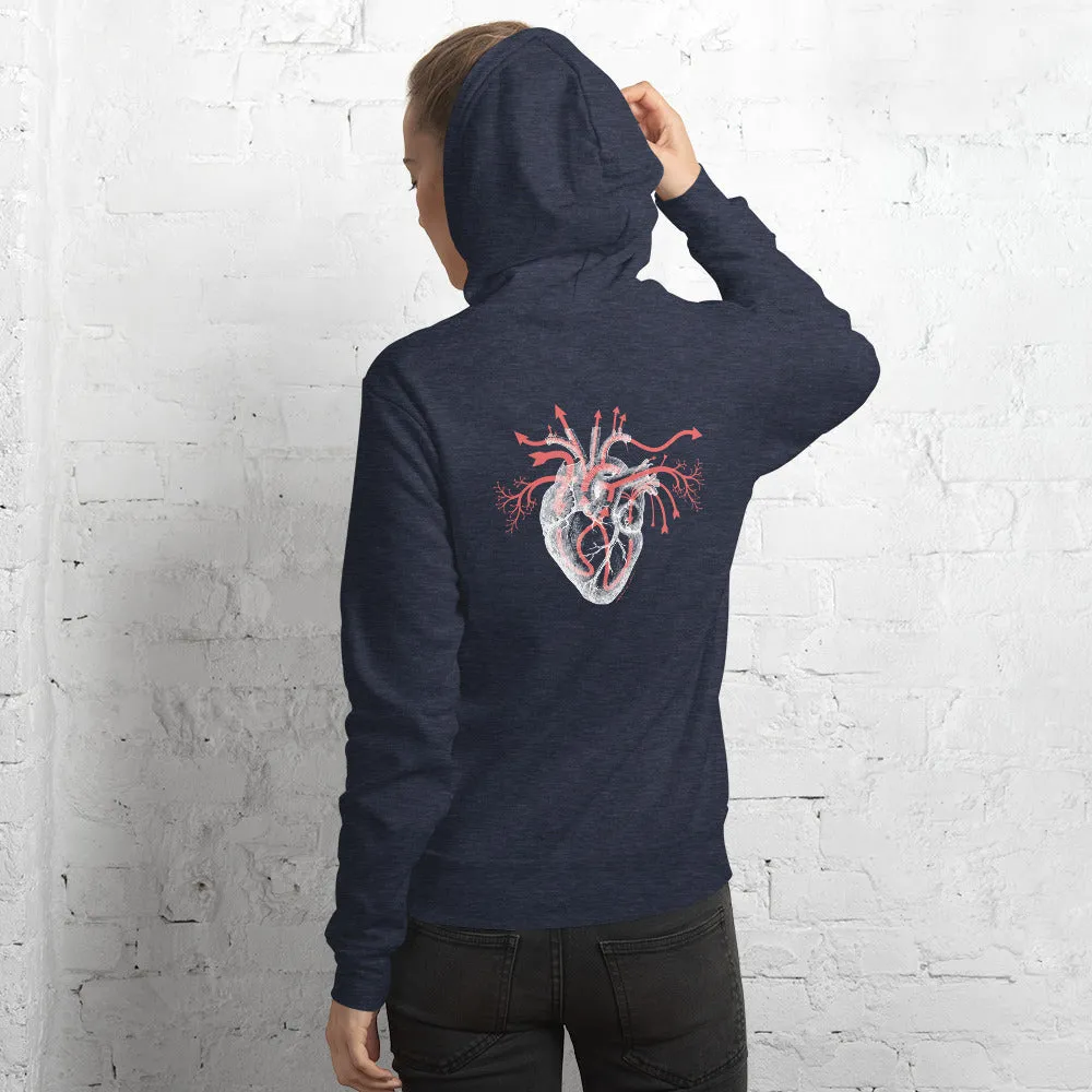 Heart Blood Flow Hoodie