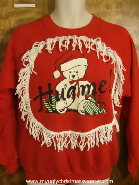 HUG ME Bear Christmas Sweatshirt