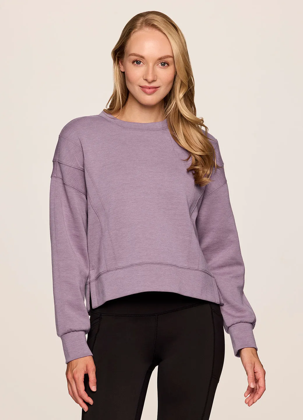 In The Studio Cropped Pullover