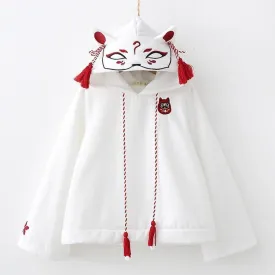 Kawaii Kitsune Fox Hoodie