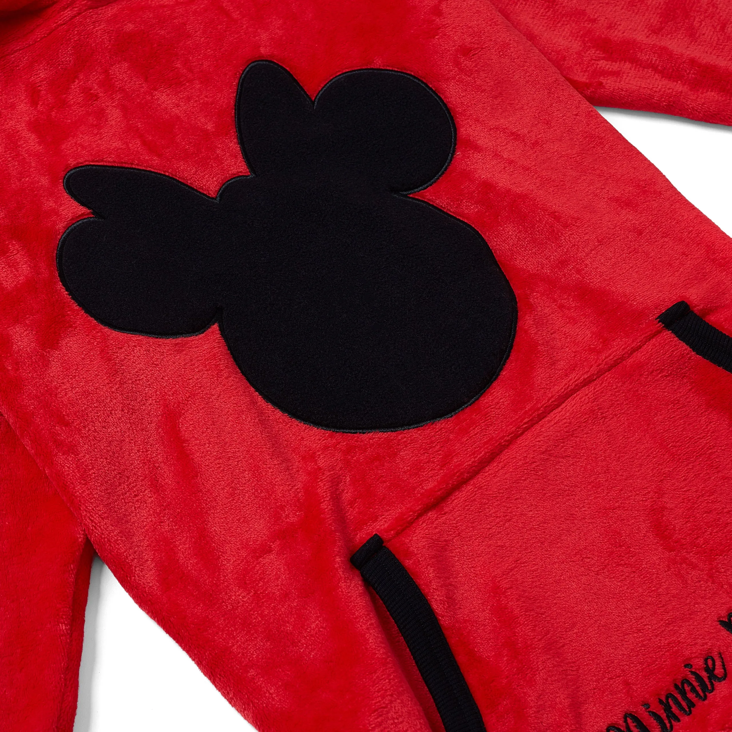 Kids Minnie Mouse Fleece Hoodie Blanket - One Size