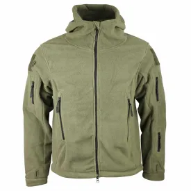 Kombat Tactical Recon Fleece Hoodie Olive Green