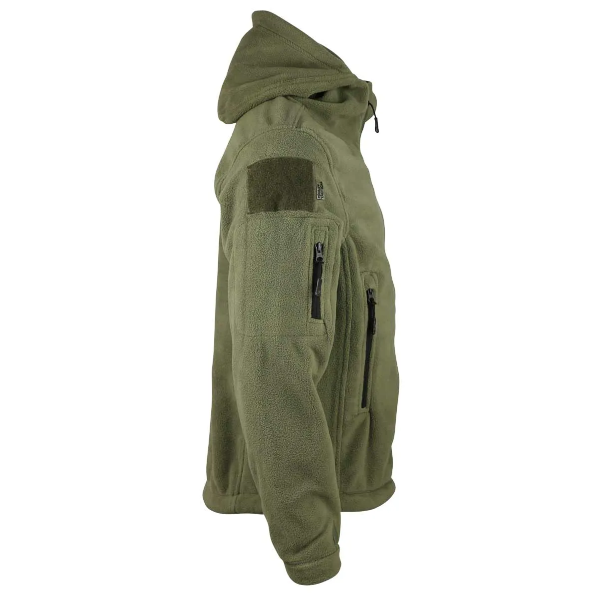 Kombat Tactical Recon Fleece Hoodie Olive Green