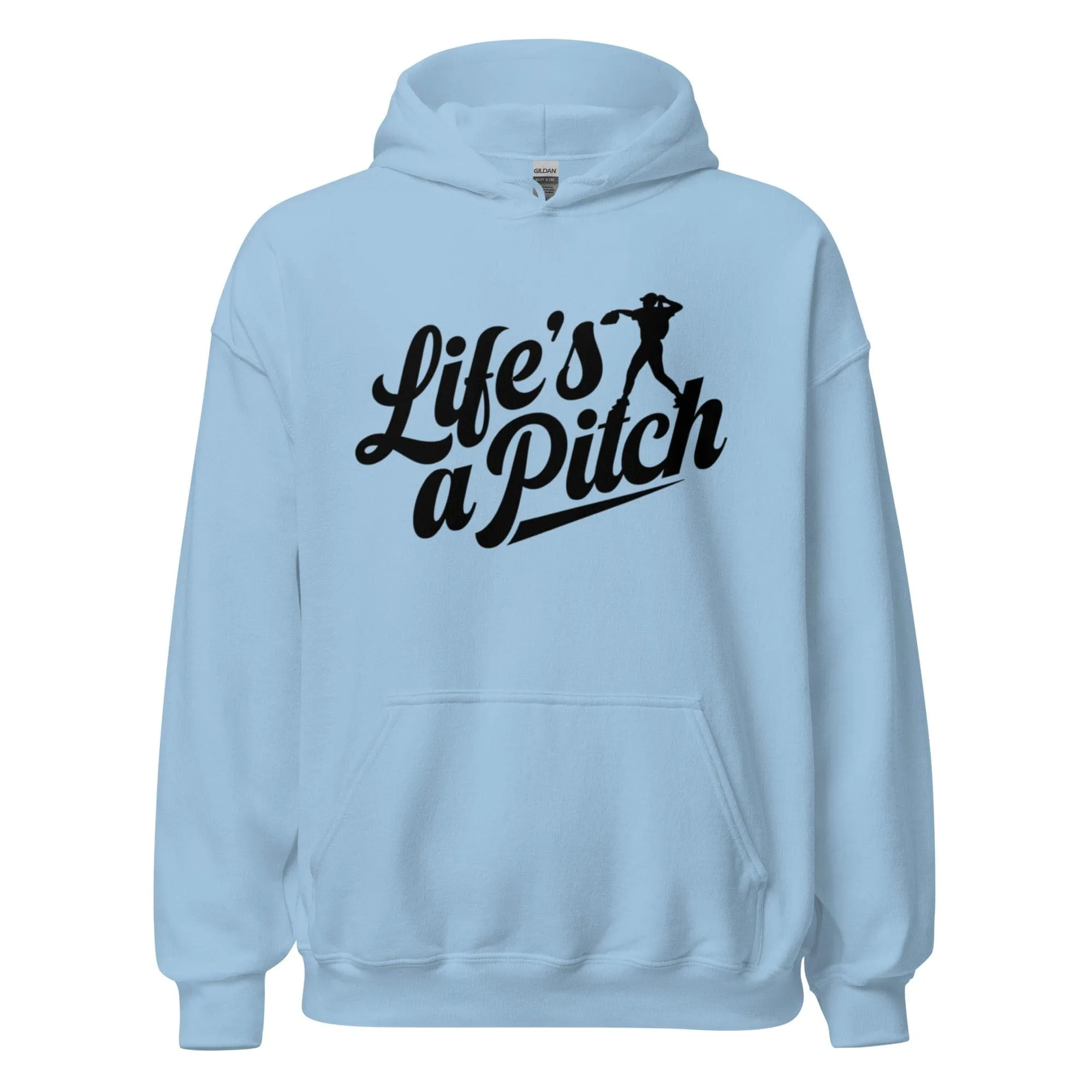 Life's A Pitch - Adult Hoodie