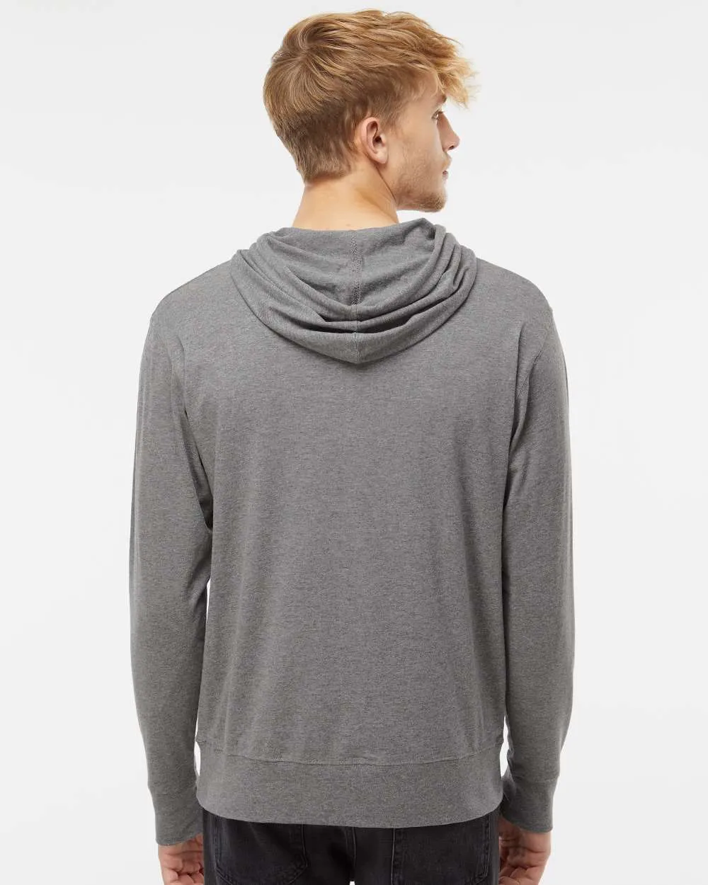 Lightweight Jersey Hooded Pullover