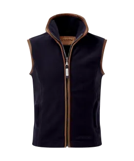 Little Lyndon Fleece Gilet - Navy